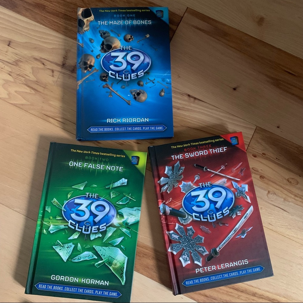 39 Clues Book Lot